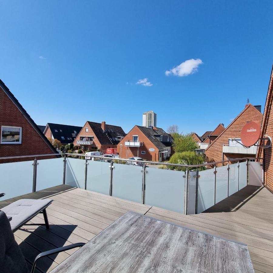 Haus Nordseeschatz Appartement 14 Sonnendeck 比苏姆 外观 照片